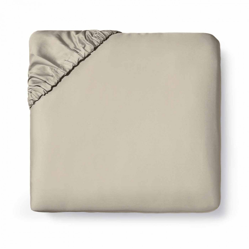 Fiona King Fitted Sheet 78 x 80 x 17 Oat