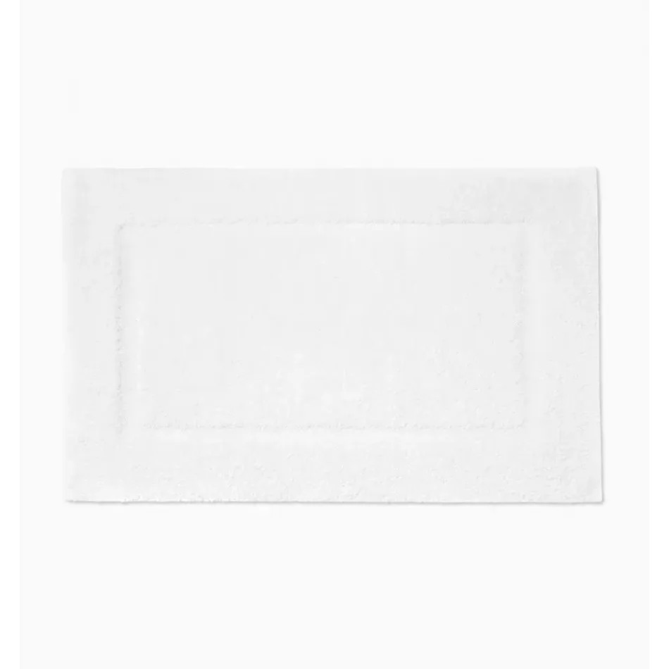 Lindo White/White Bath Rug