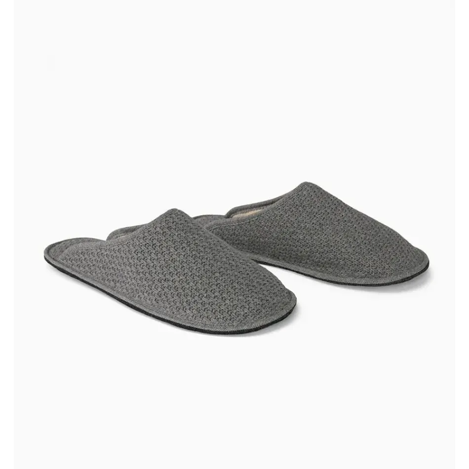 Orsino Grey Men's Slip On Slippers Size 45