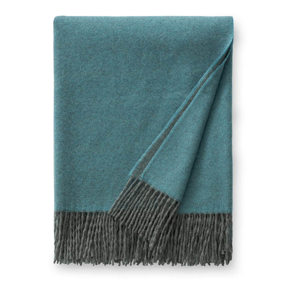 Renna Fringed Throw 50 x 70 Teal