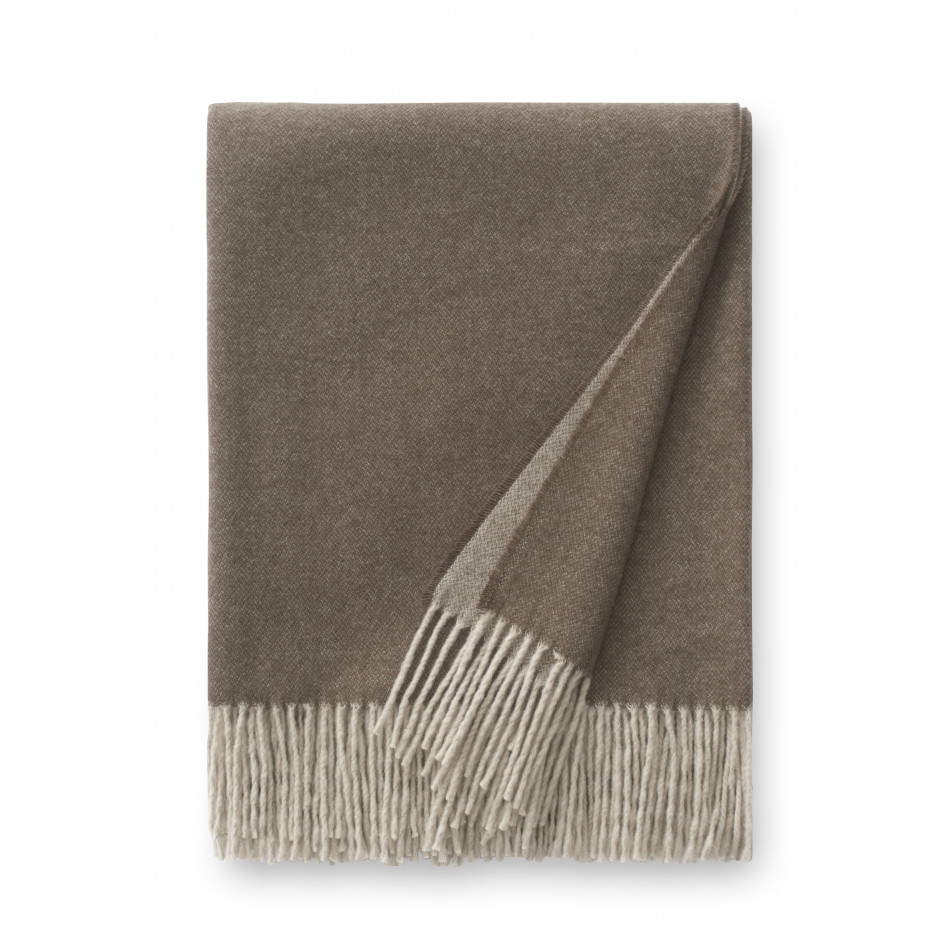 Renna Fringed Throw 50 x 70 Walnut