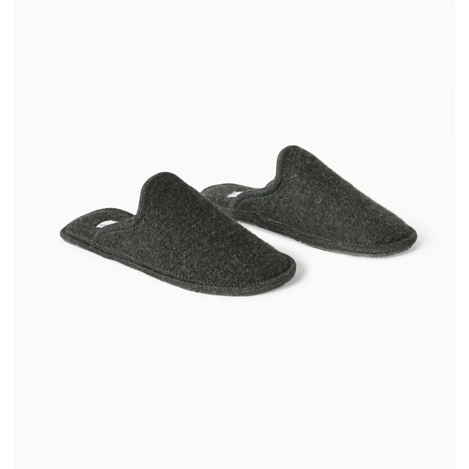 Serena Smoke Women Slip On Slippers - Size 35