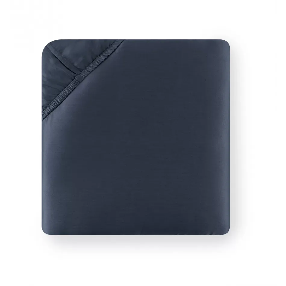 Giotto King Bottom Fitted Sheet 78 x 80 x 17 Navy