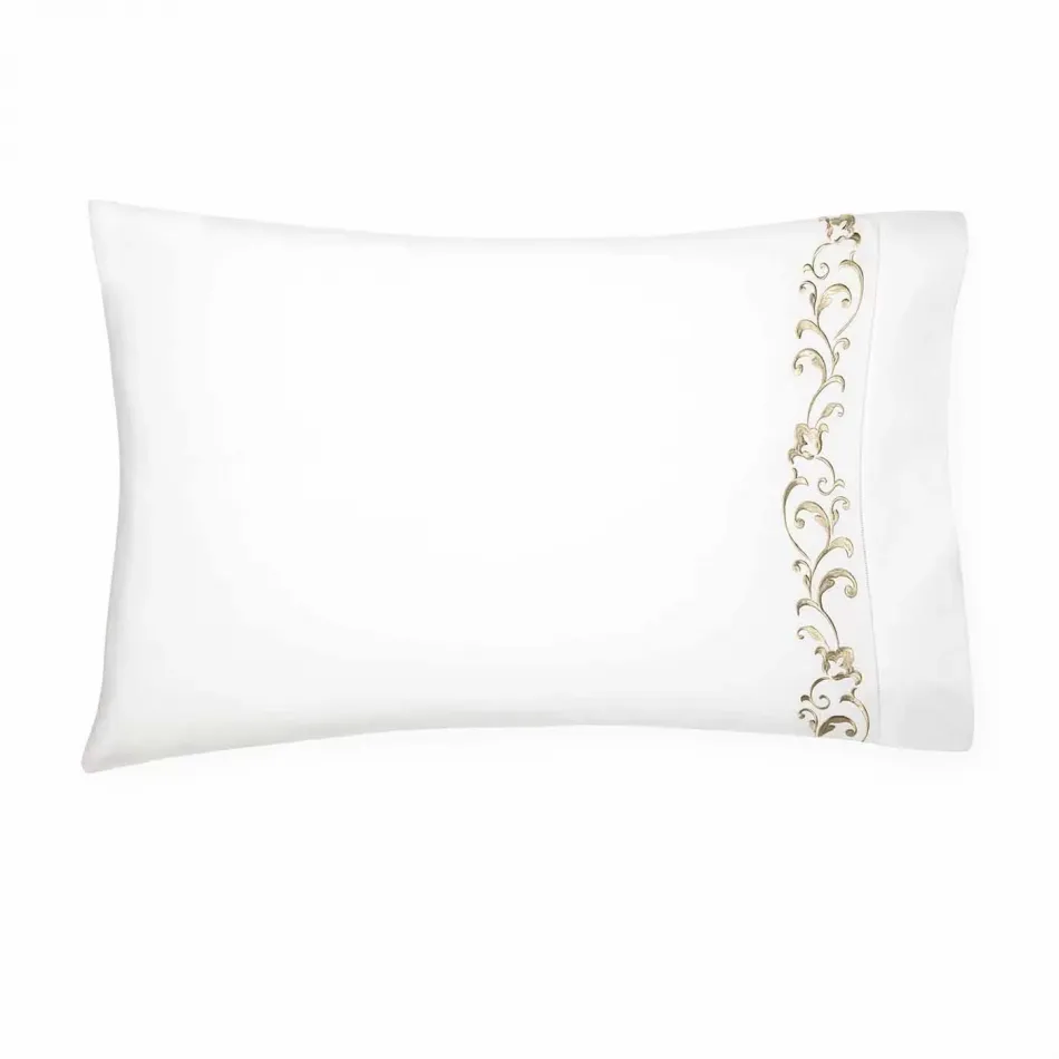 Griante Standard Pillowcase 22 x 33 White/Oat