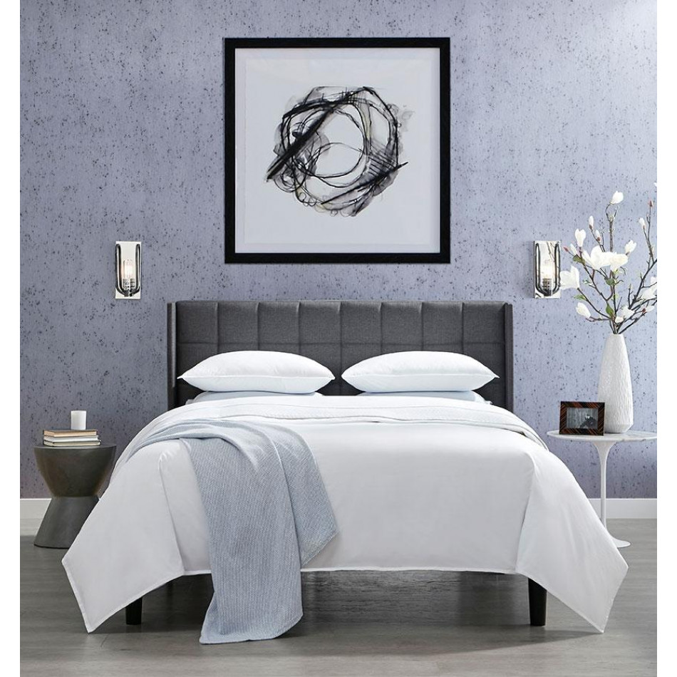 Corto Celeste Cotton Percale Bedding