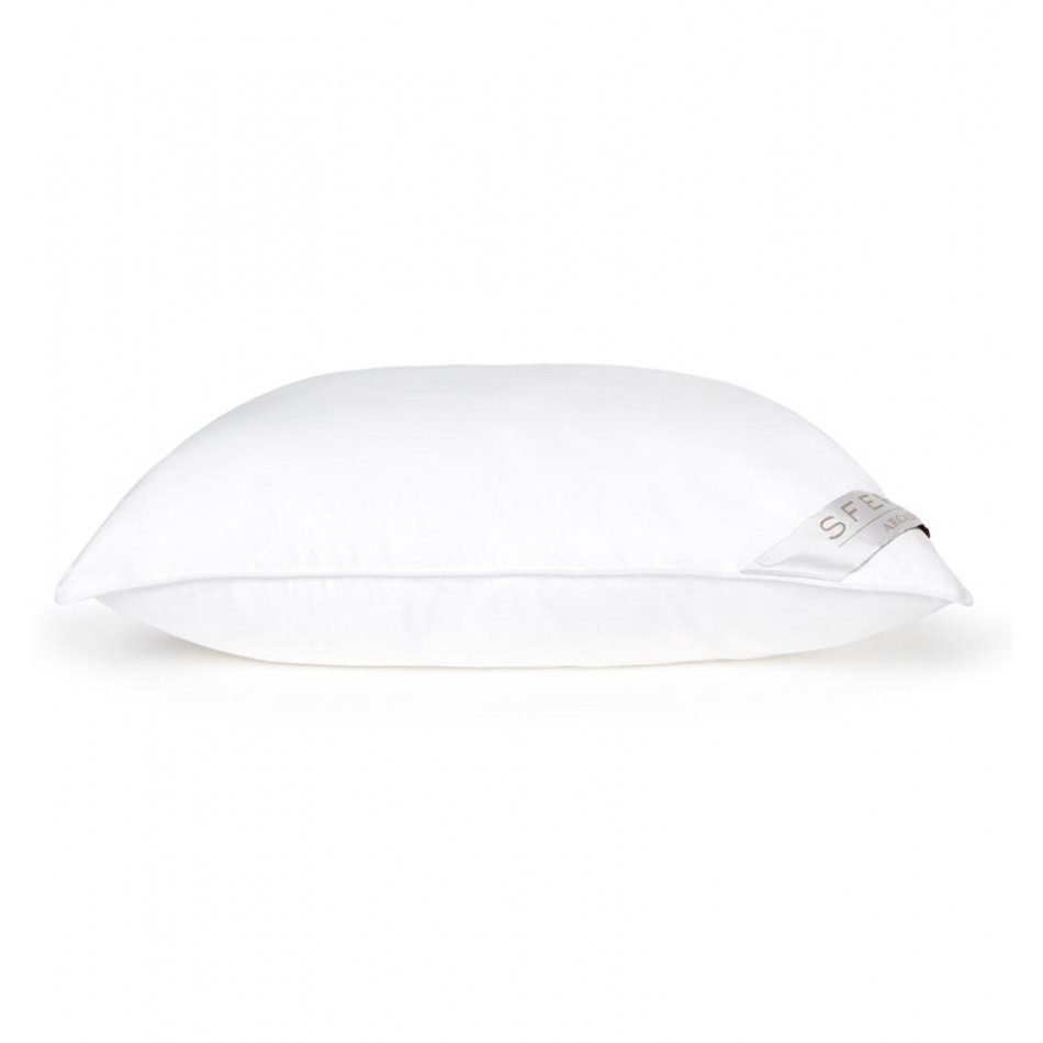 Arcadia Medium Pillow Queen Pillow 20 x 30 White