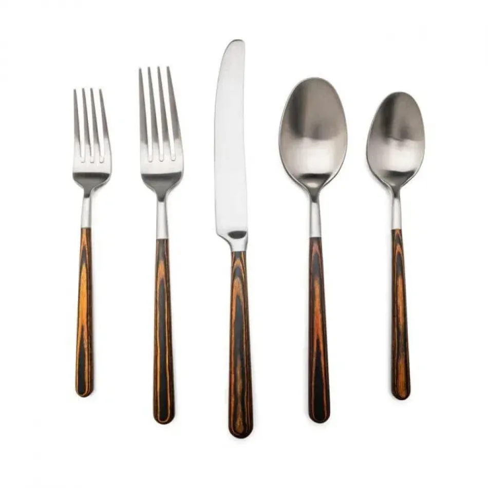 Hampton Hazel 5-Piece Flatware Setting In Gift Box