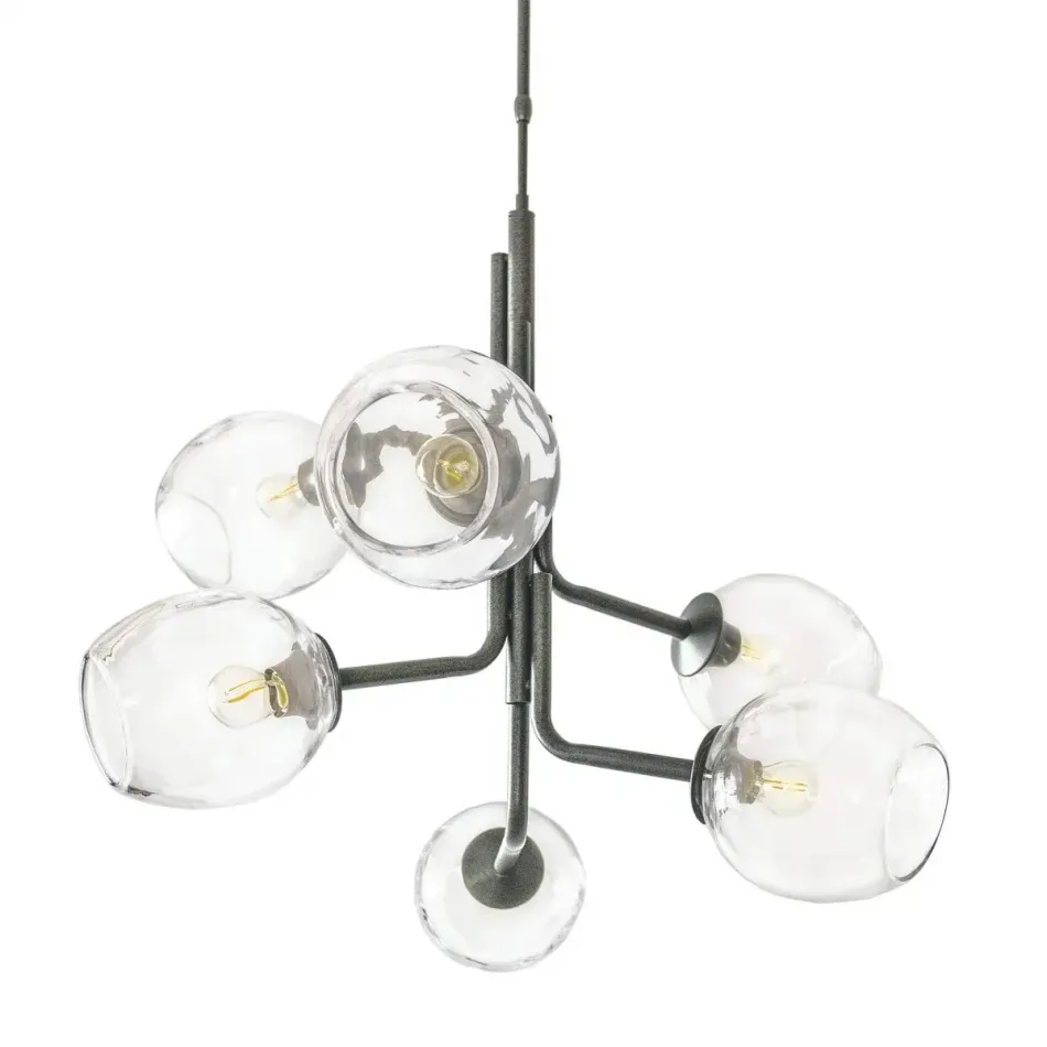 Caledonia Natural Iron Chandelier