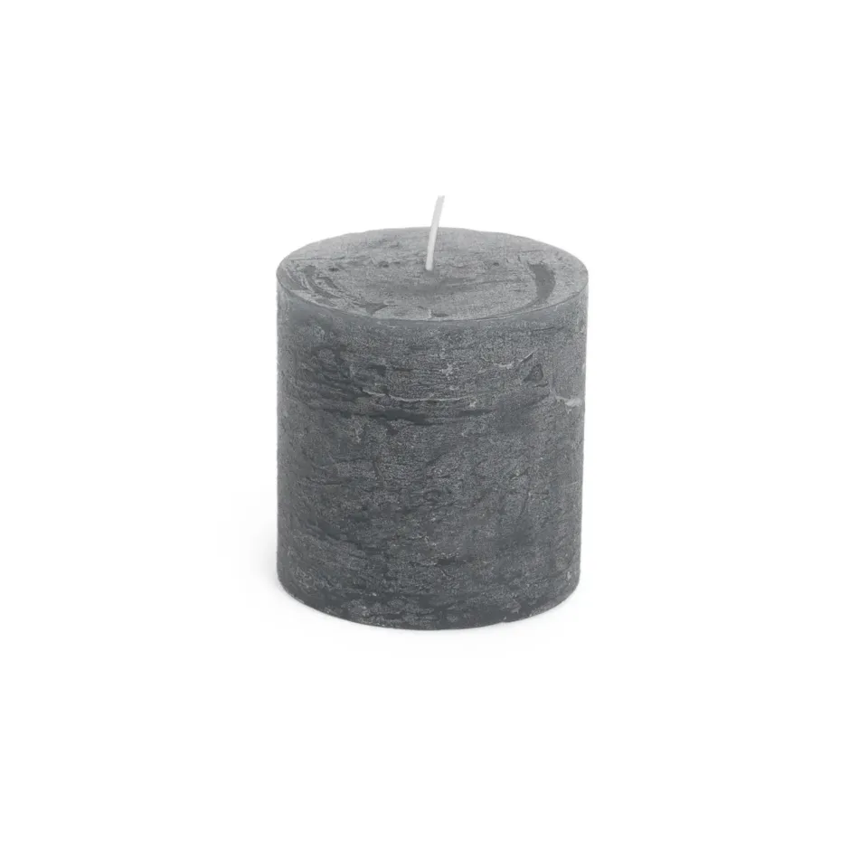 Rasteli Grey Pillar Candle