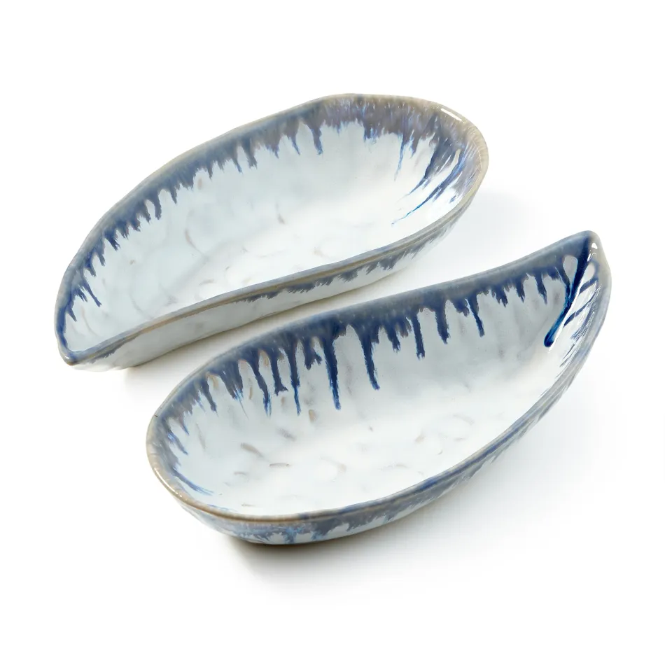 Burlington Pool Mussel Shell Bowl Small Set of 2