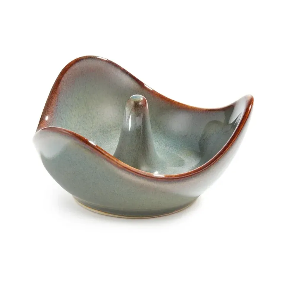 Pottery Moss Glen Ring Holder