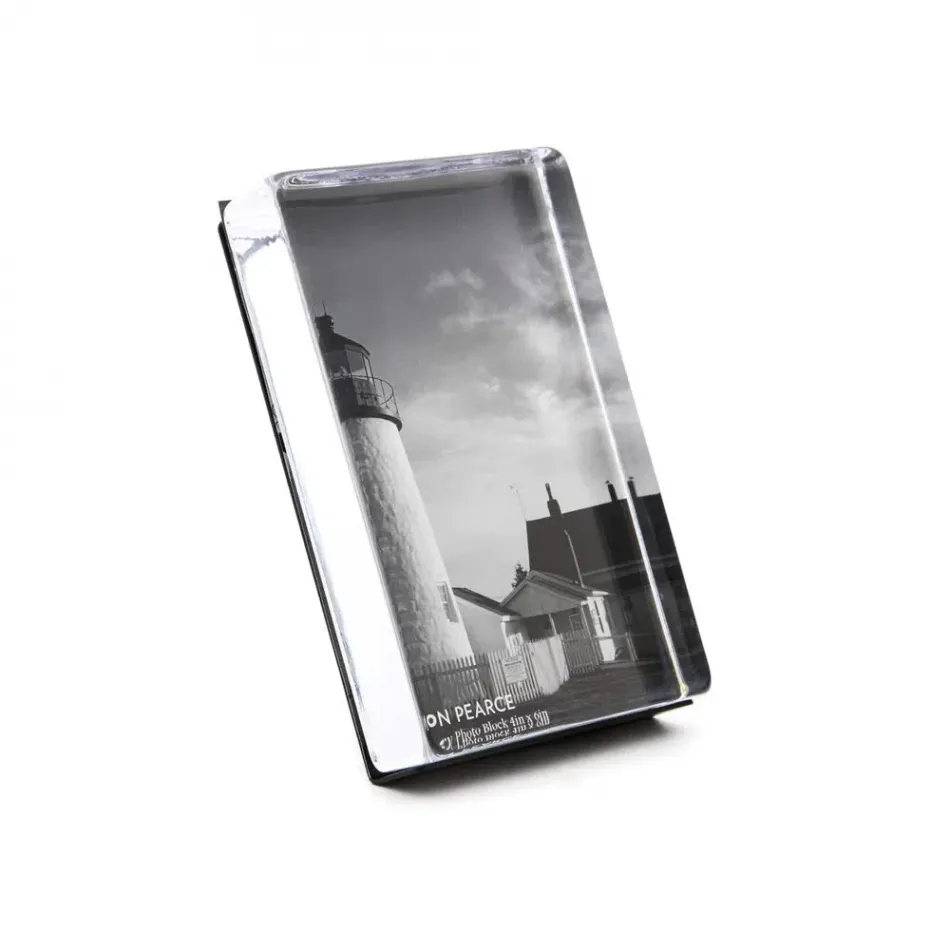 Woodbury Vertical Photo Block in Gift Box 6 x 4