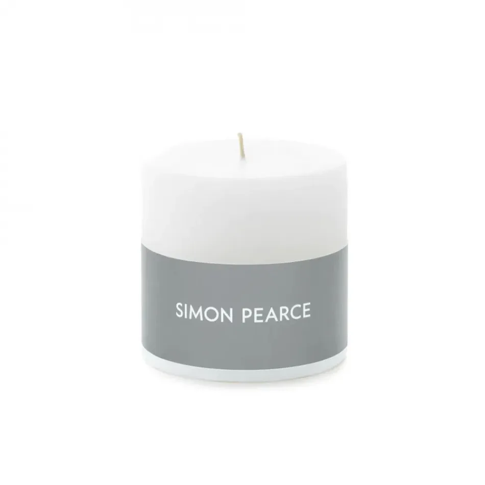 White Pillar Candle 3 x 3