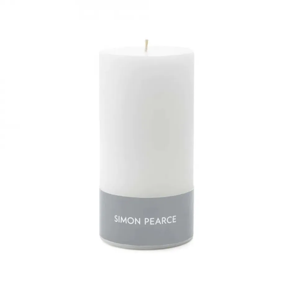 White Pillar Candle 3 x 6