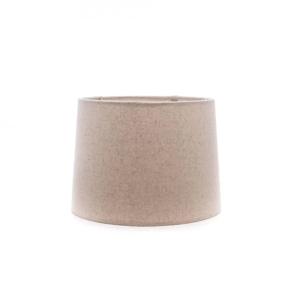 Barrel Linen Shade Small