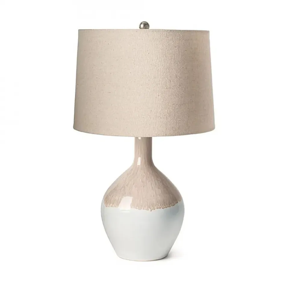 Warren Reactive Glaze Lamp - Bluff Small