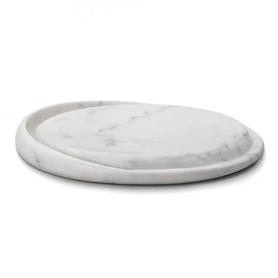 Marble Cheese Board - White