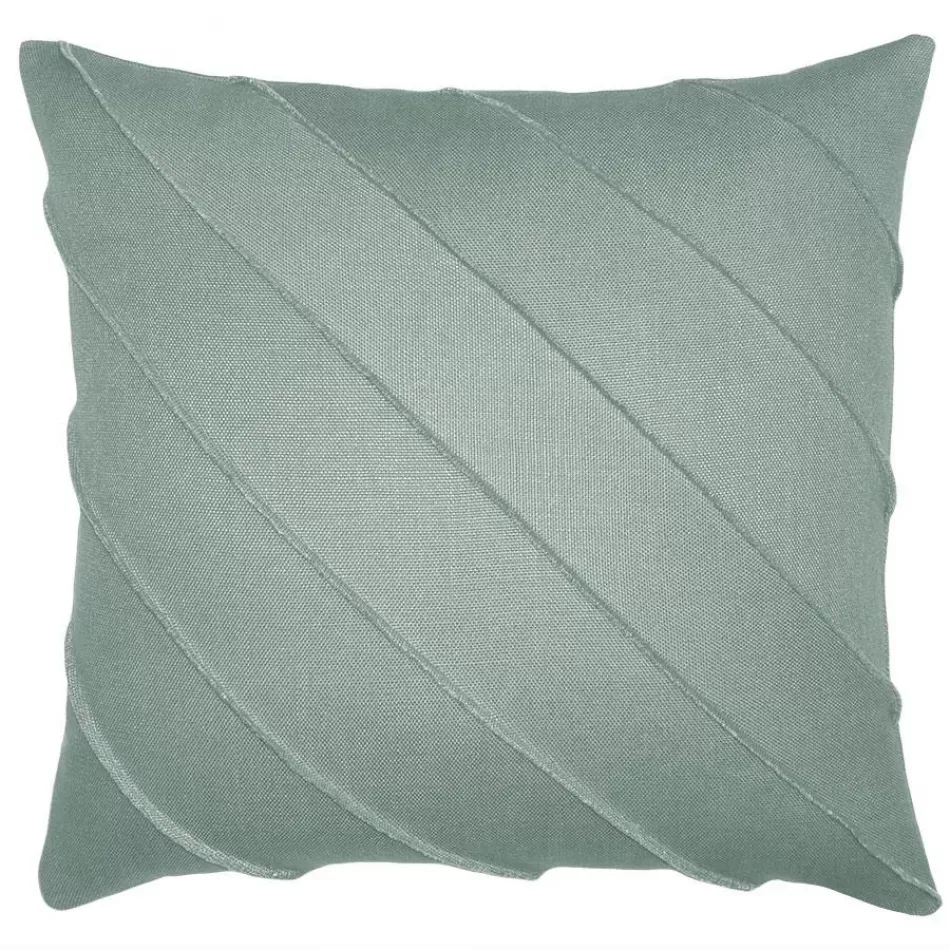 Briar Slubby Linen Ocean 22 x 22 in Pillow