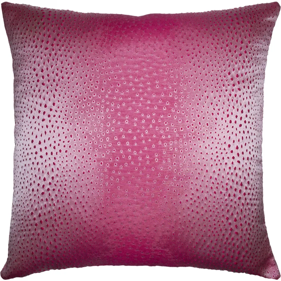 Lizard Fuchsia Pillow