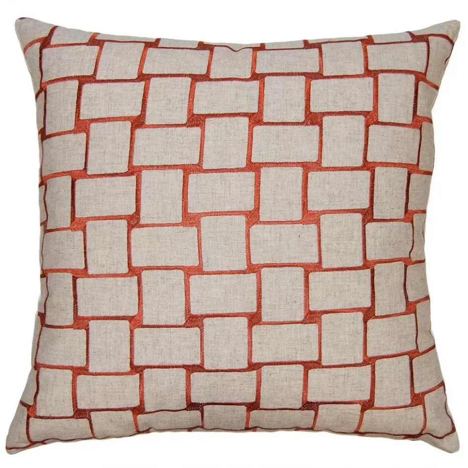 Tulum Brick 20 x 20 in Pillow