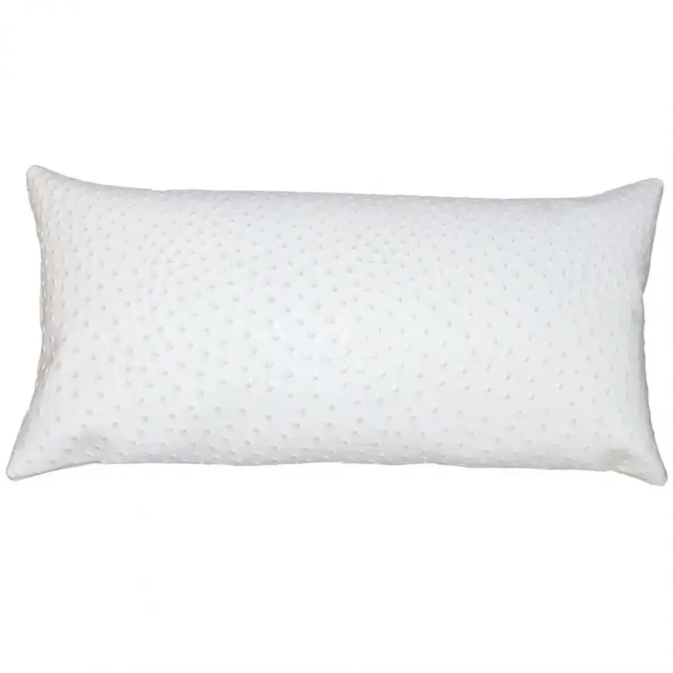 White Ostrich 20 x 20 in Pillow