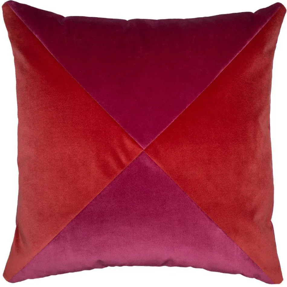 Cameron Sangria Scarlet 20 x 20 in Pillow