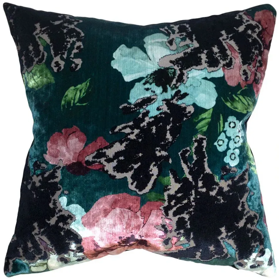 Lily Emerald 22 x 22 in Pillow