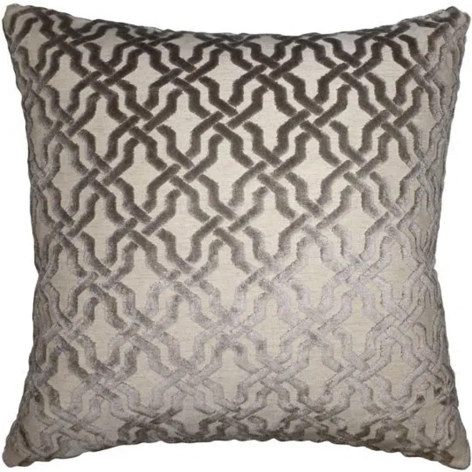 Silver Lattice Pillow