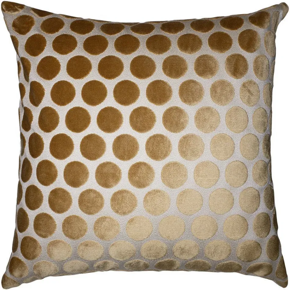 Vagabond Dots Gold Pillow