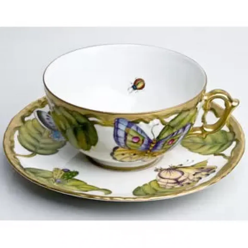 Summer Morning Tea Cup & Saucer 8 oz