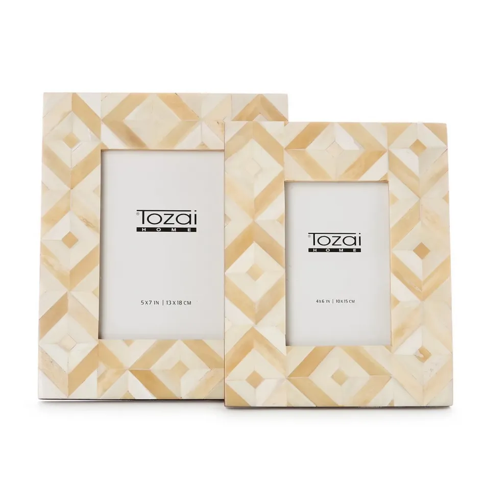 Diamond Photo Frame Set of 2