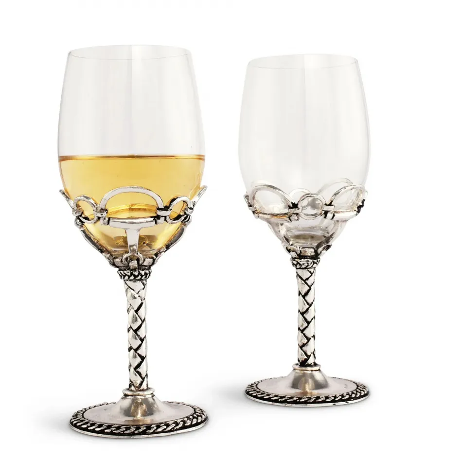 Equestrian Wine Glasses (2)