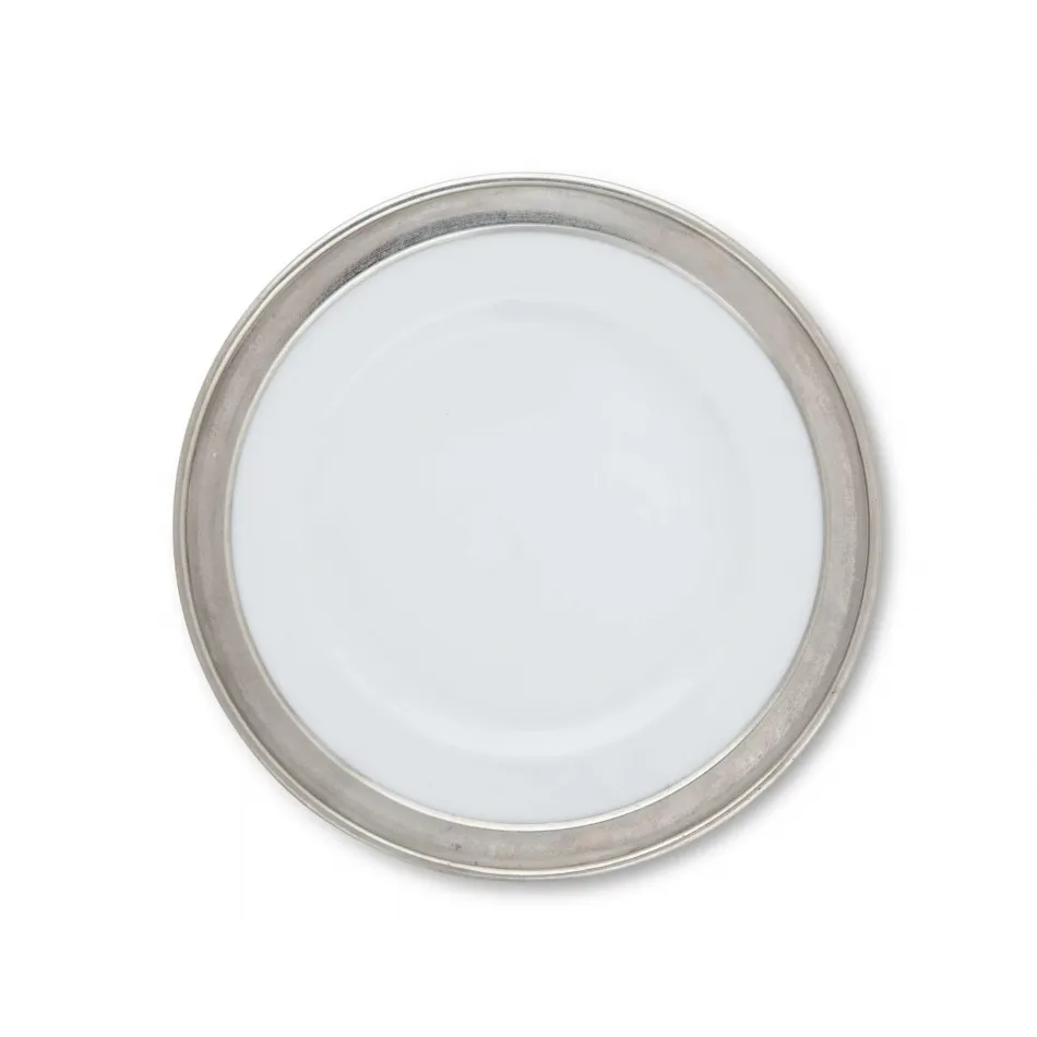 Tribeca Classic Pewter Rim Salad Plate