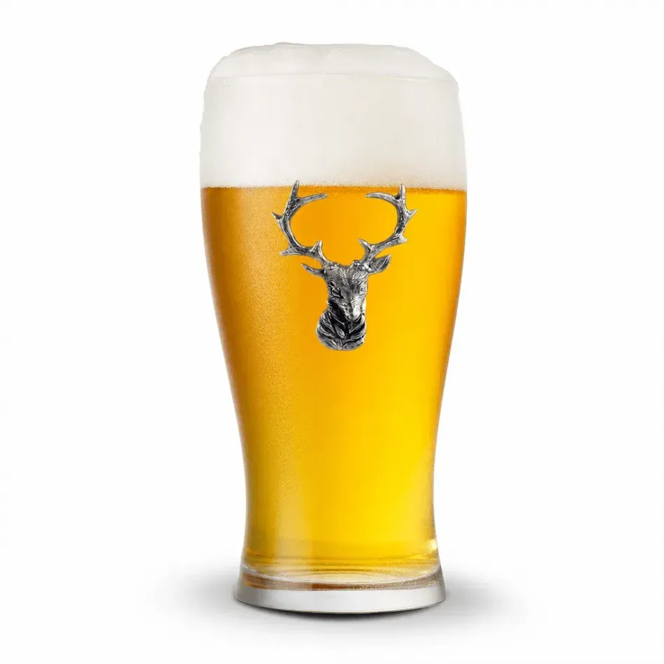 Elk Head Beer Glass