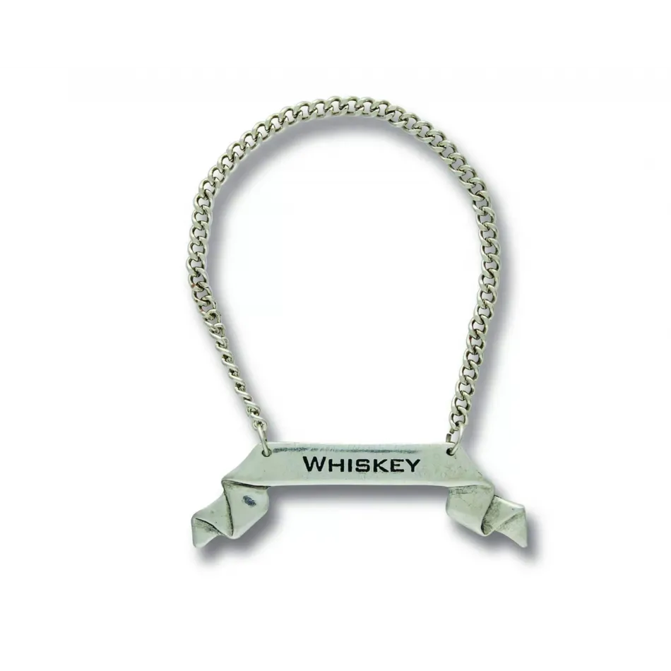 Medici Pewter Classic Whiskey Decanter Tag