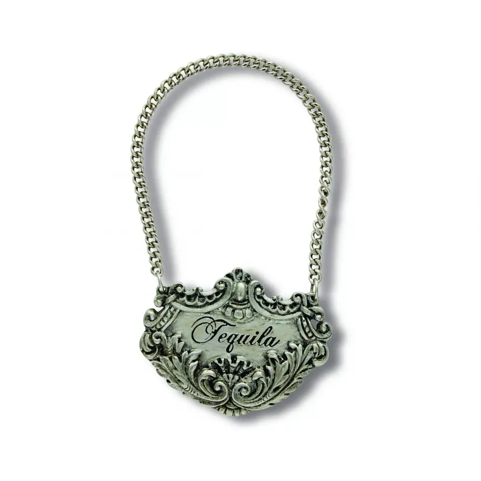 Medici Pewter Tequila Decanter Tag