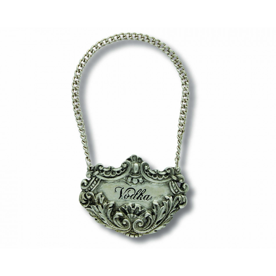 Medici Pewter Vodka Decanter Tag