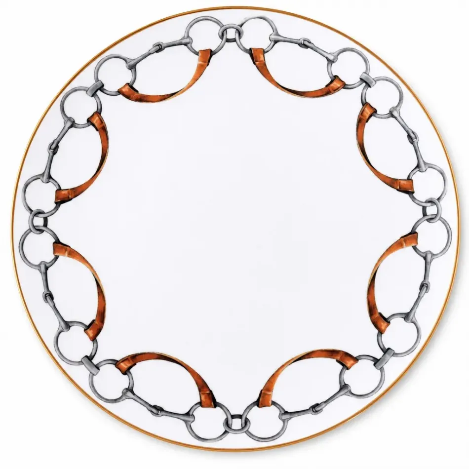 Wellington Bit Pattern Bone China Round Charger Plate