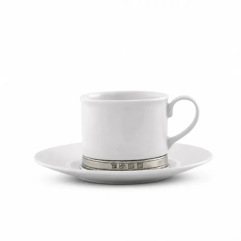 Cappuccino & Tea Cup with Saucer