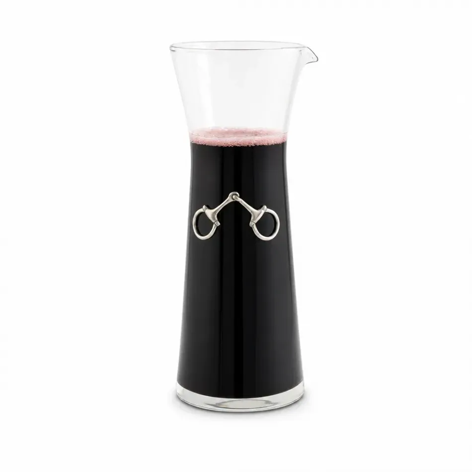 Equestrian Bit Wine Carafe 10 in.