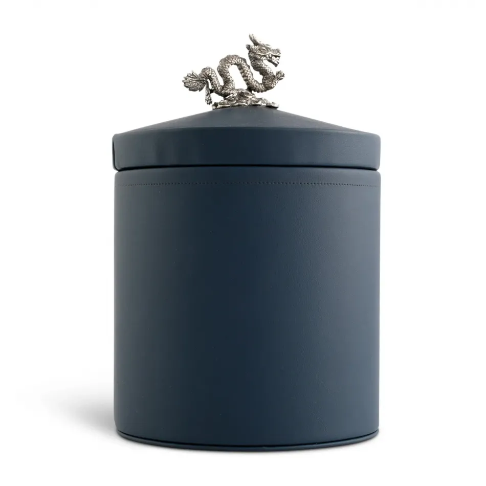 Dragon Leather Blue Ice Bucket