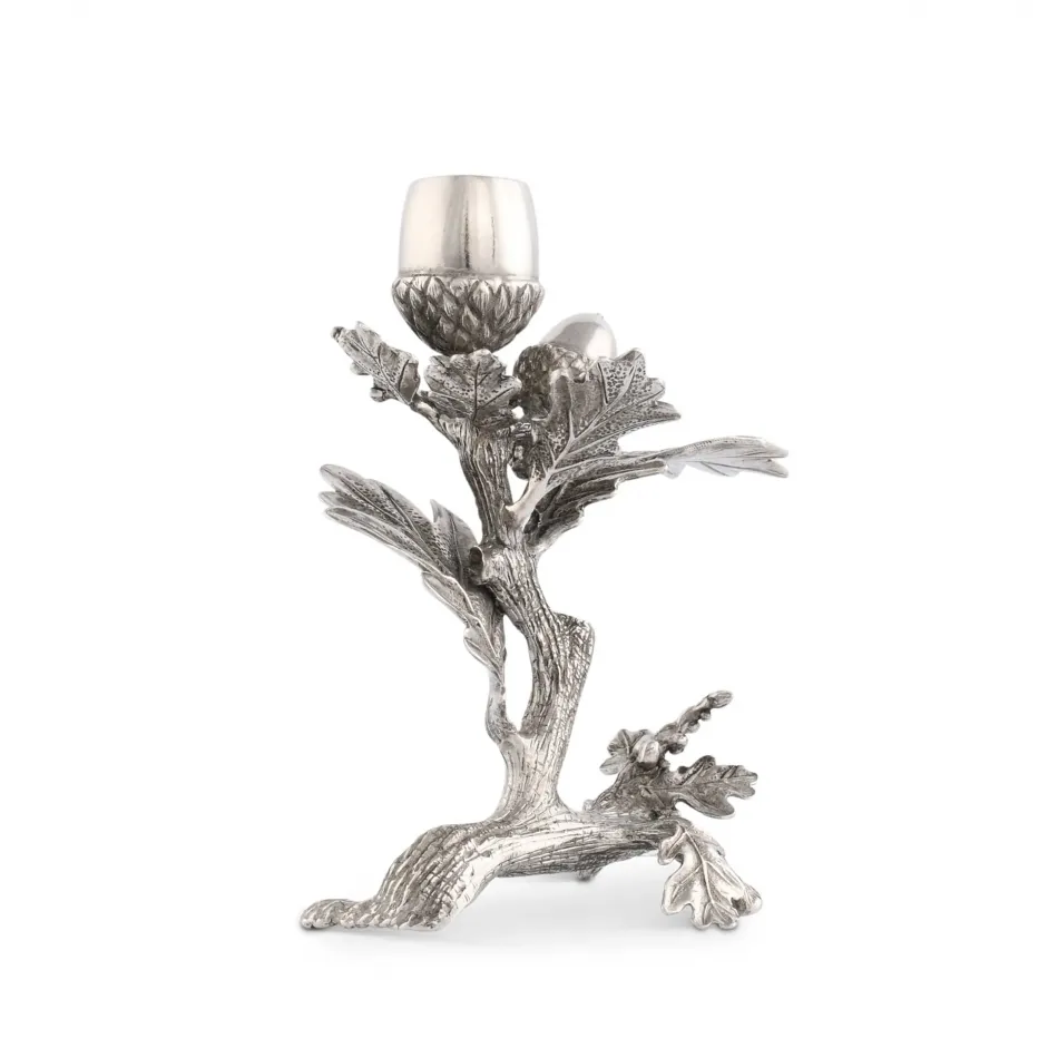 Acorn Candlestick Single