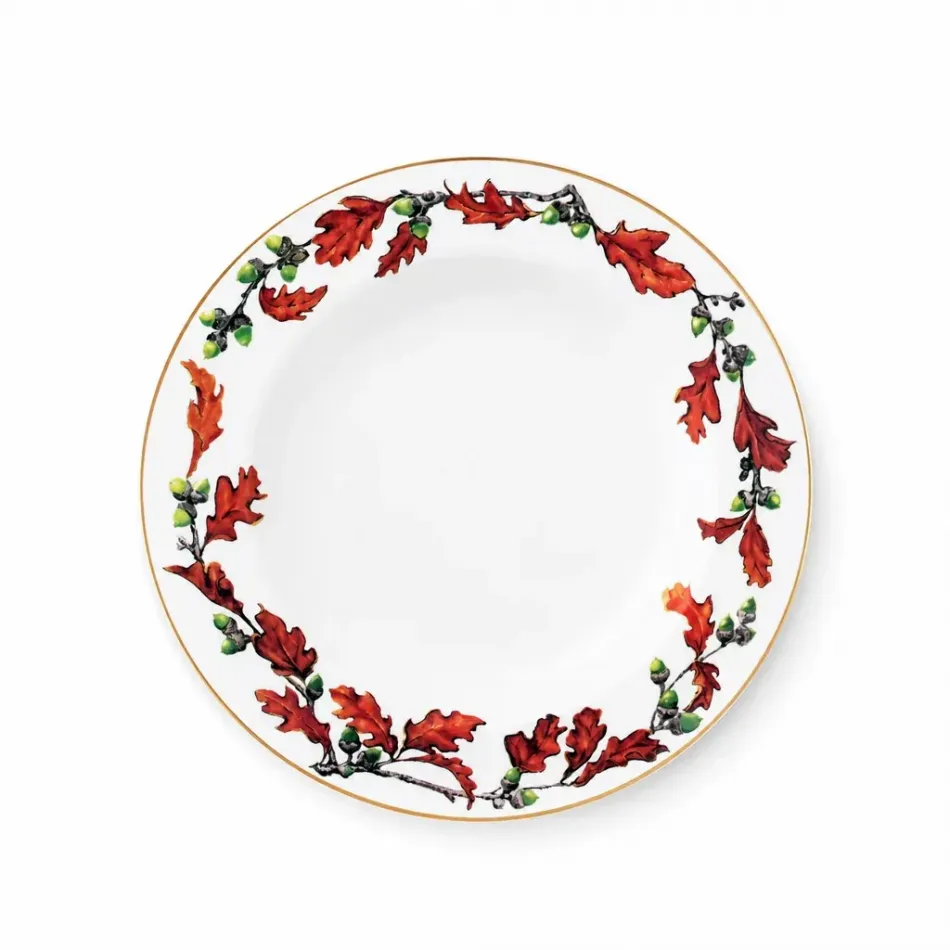 Norwood Acorn Bone China Soup Plate