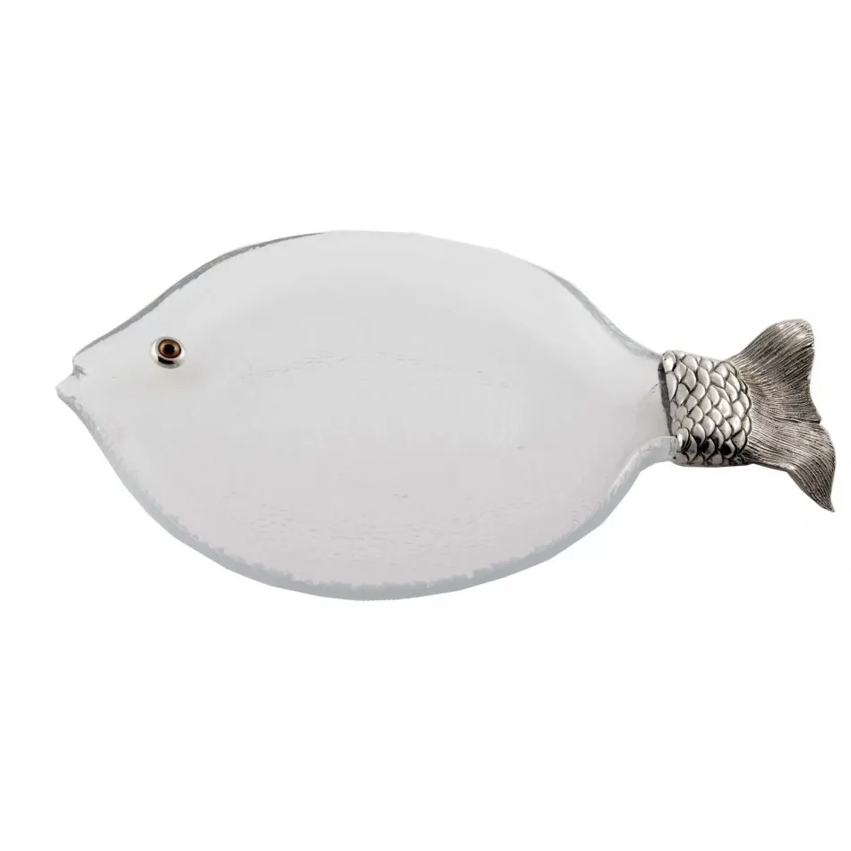 Sea And Shore Ocean Fish Glass Tray