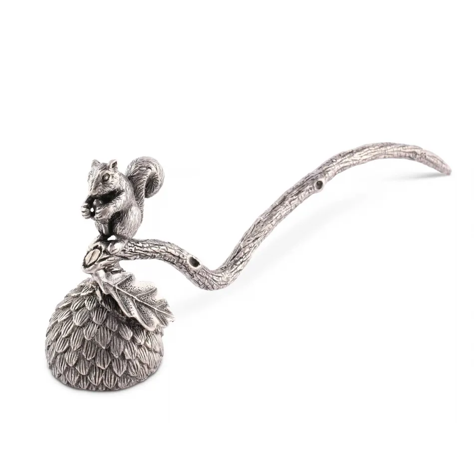 Woodland Creatures Pewter Squirrel Candle Snuffer