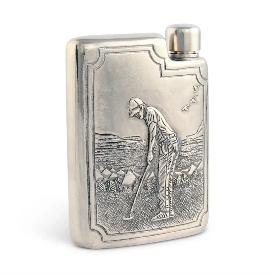 Golfer Flask