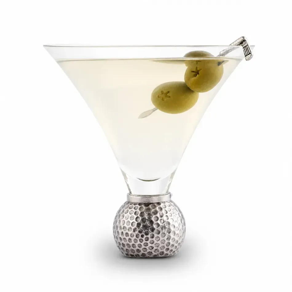 Golf Ball Cocktail Glass