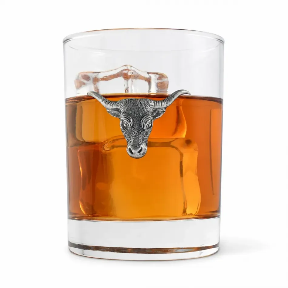 Long Horn Double Old Fashion Bar Glass