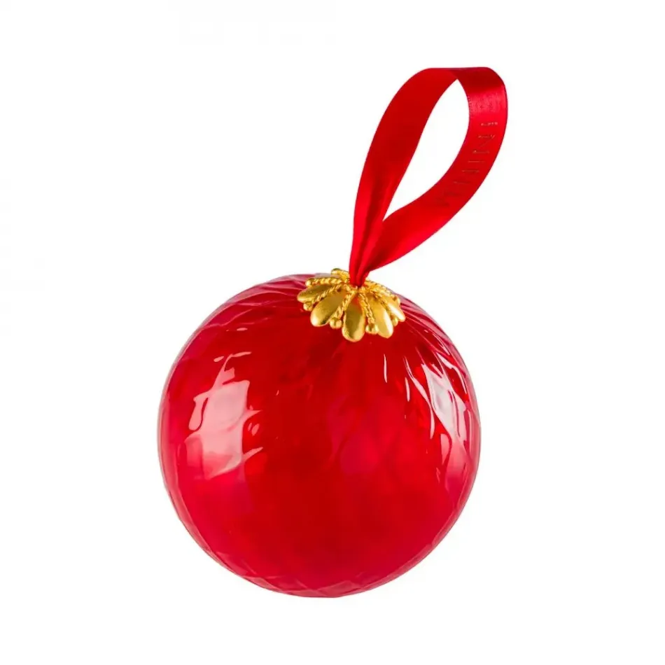 Santa Red Ornament