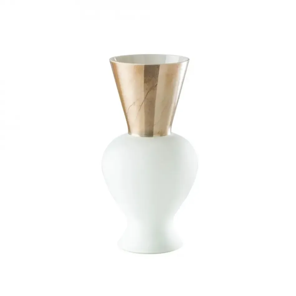 Re by Rodolfo Dordoni Milk-White Sandblasted Vase